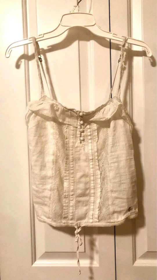 Abercrombie & Fitch Ruffle Cami Top