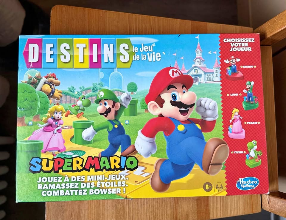 Super Mario Board Games French
