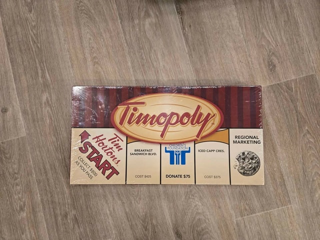 Sealed Timopoly Monopoly Board Game
