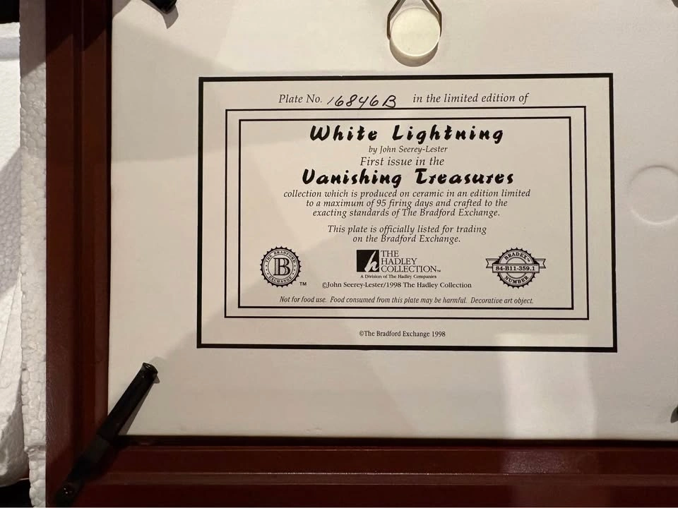 Bradford Exchange White Lightning White Tiger - photo 2