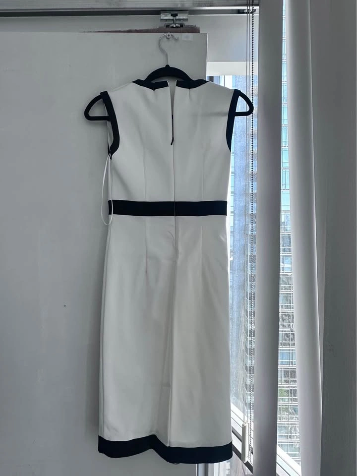 Formal White Dress, fits S/M - photo 3