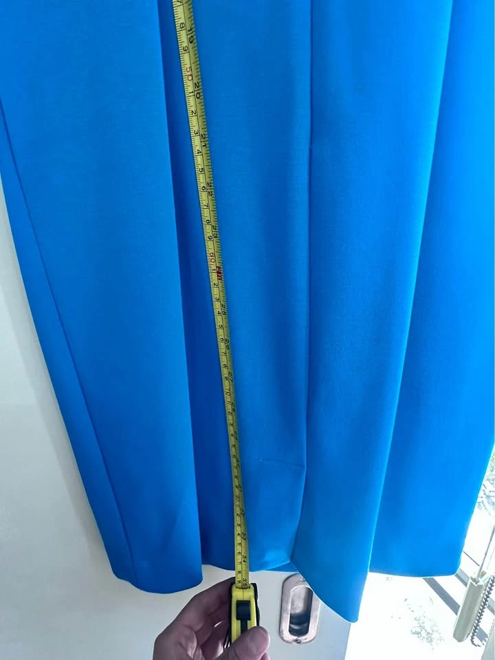 Calvin Klein Blue Ruched Sheath Dress - photo 3