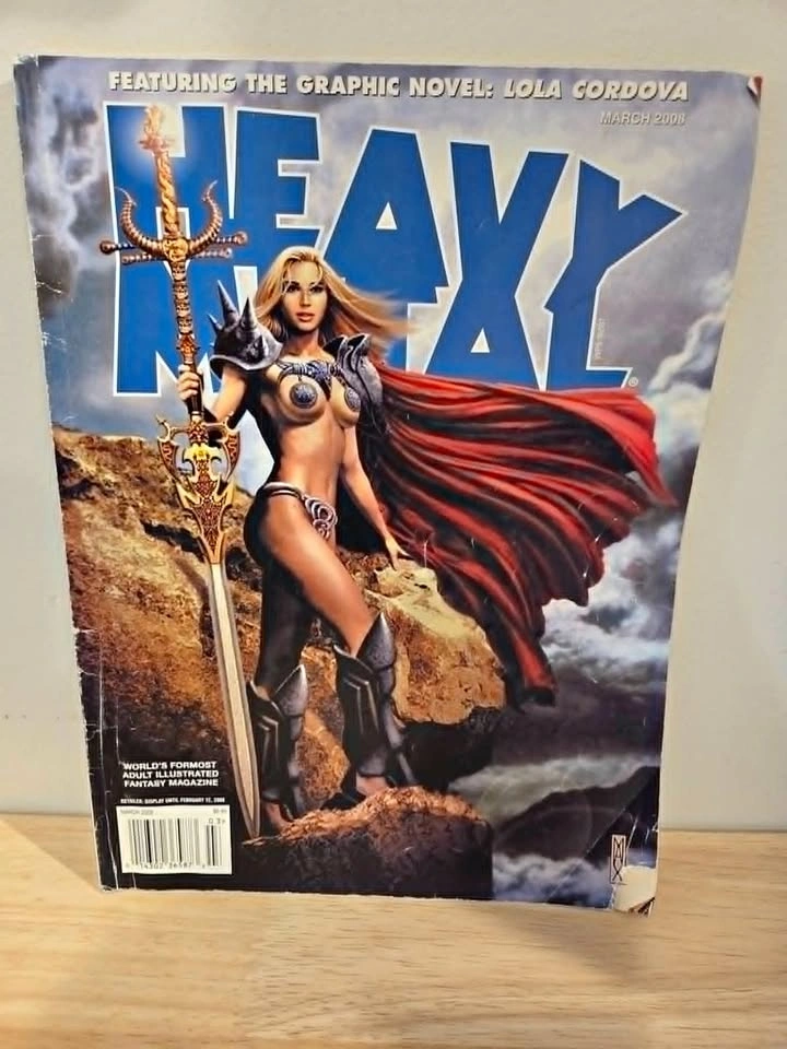 HEAVY METAL Magazine, MARCH 2008