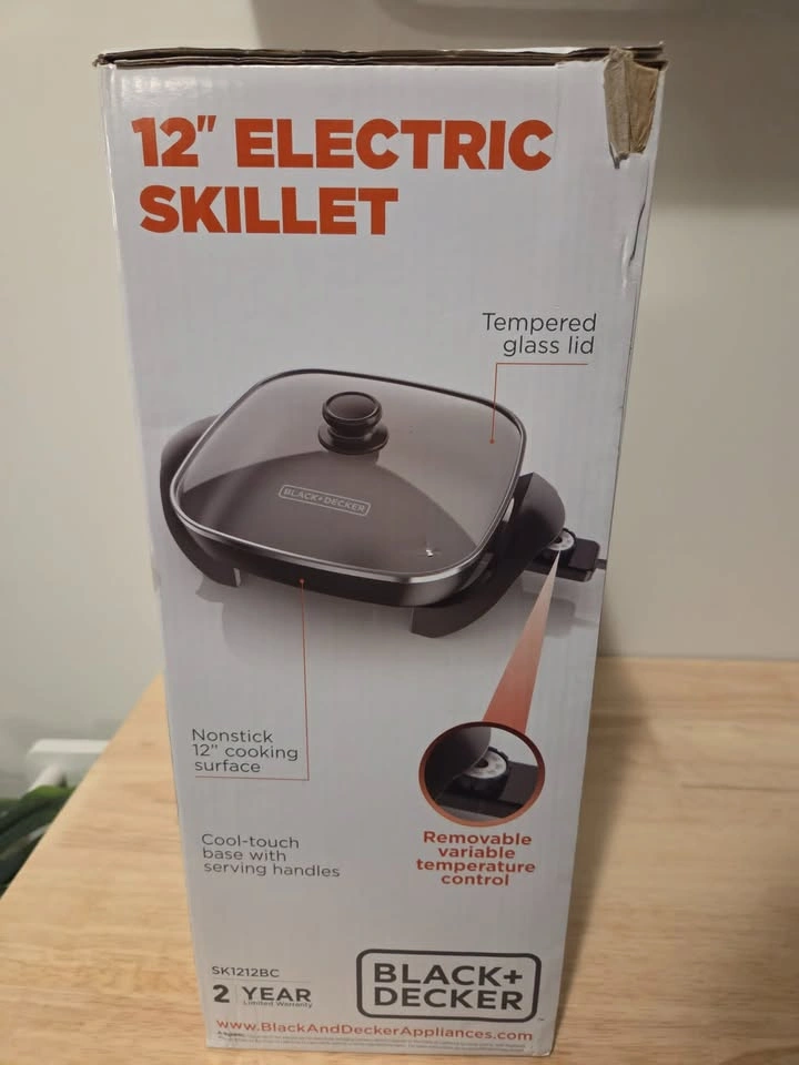 Black and Decker Electric Skillet (NEW) - photo 3