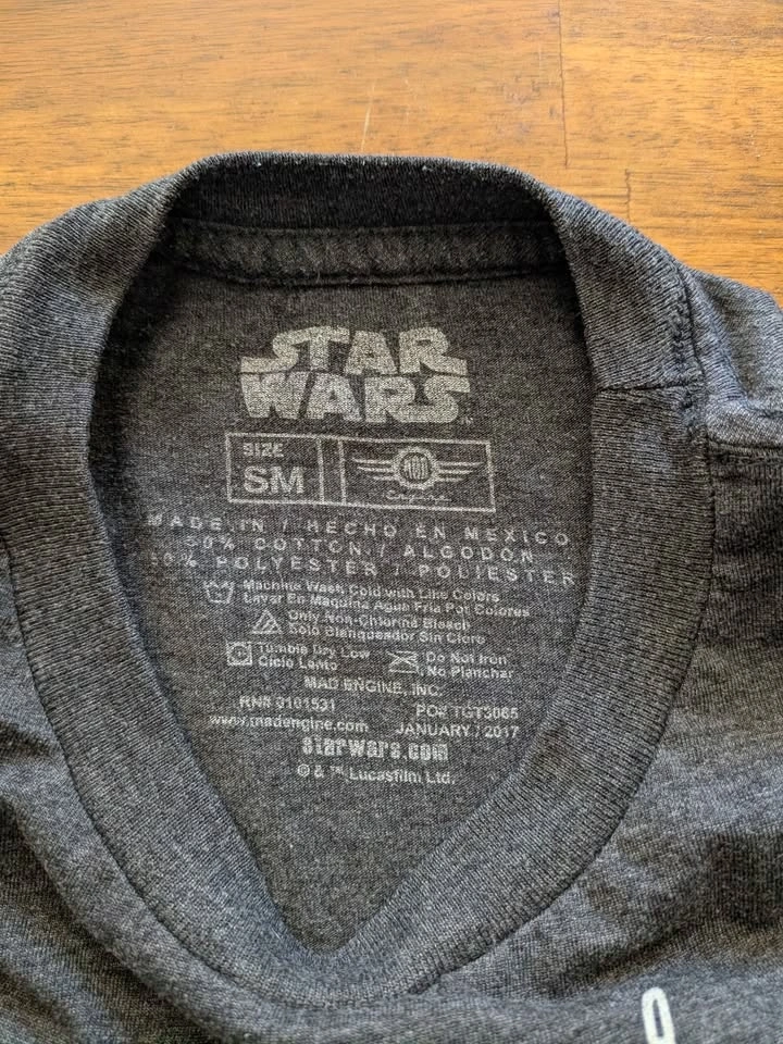 Kids Star Wars BB8 Tshirt - Size Small - photo 2