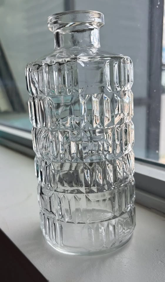 Vintage Glass Whiskey Decanter with Stopper - photo 2