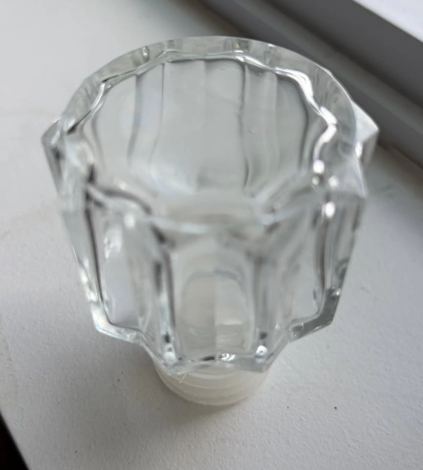 Vintage Glass Whiskey Decanter with Stopper - photo 5