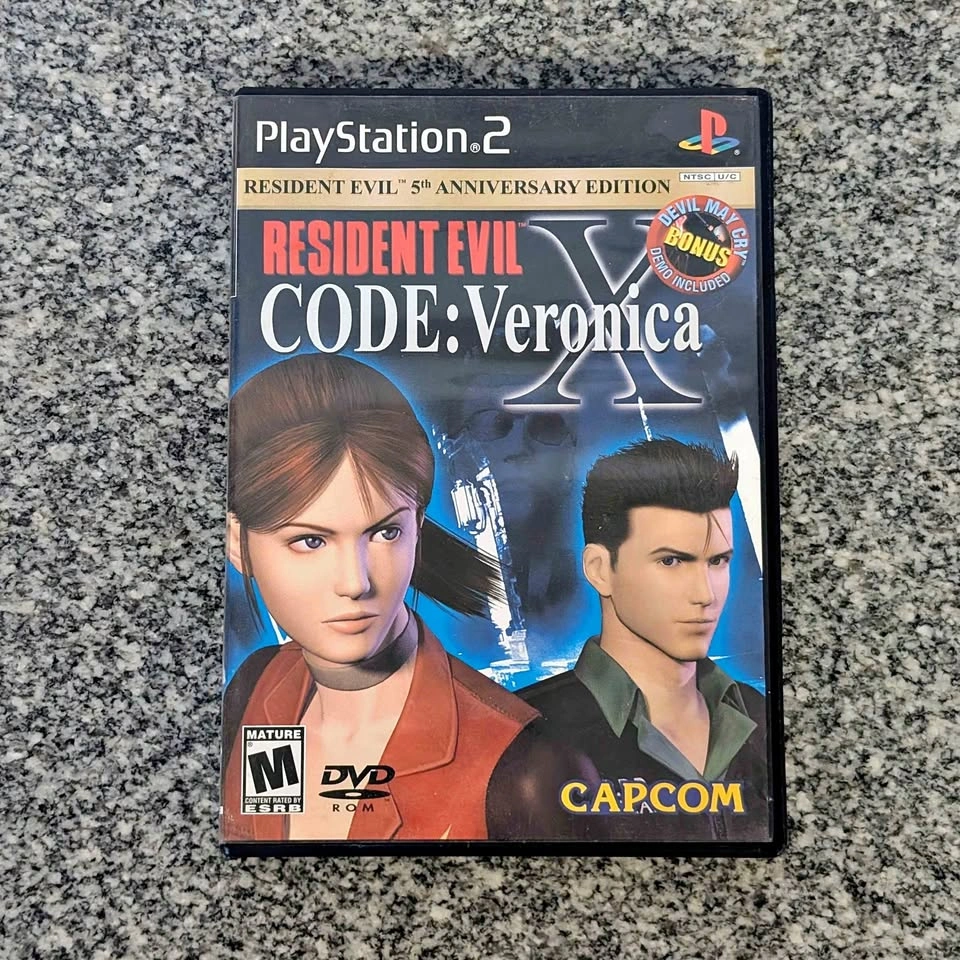 PS2 - Resident Evil Code Veronica X CIB