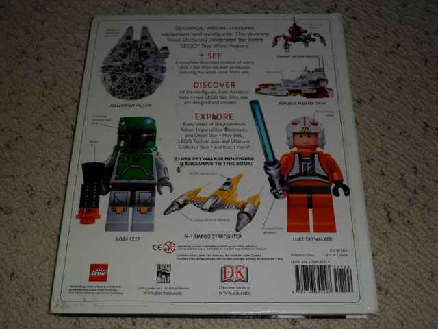 LEGO Star Wars: The Visual Dictionary Hardcover Book - photo 2