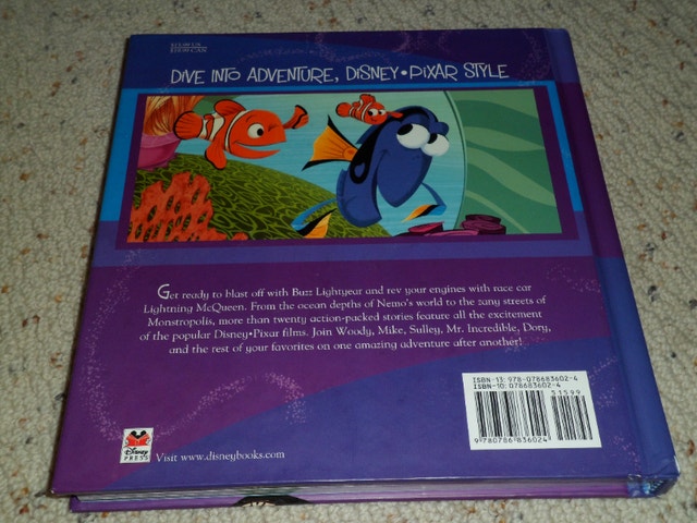 Disney Pixar Storybook Collection Hardcover – Sticker Book 2006 - photo 2