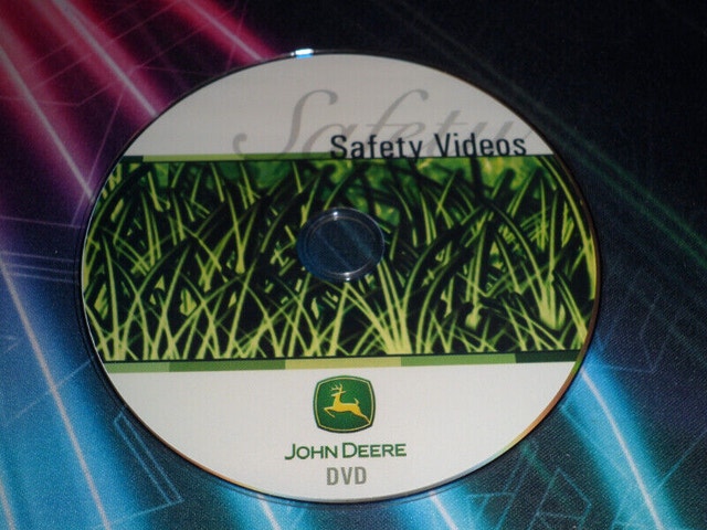 John Deere Safety Videos DVD Never Used