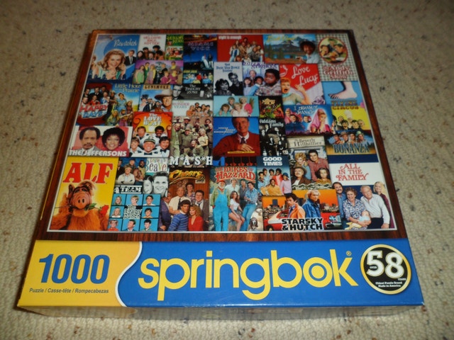Springbok 1000 Piece Jigsaw Puzzle What's on TV?