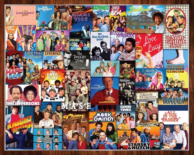 Springbok 1000 Piece Jigsaw Puzzle What's on TV? - photo 4