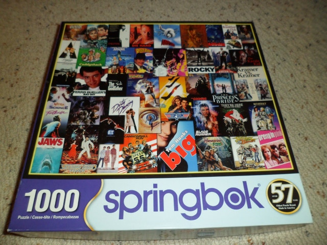 Springbok 1000 Piece Jigsaw Puzzle Going to The Movies