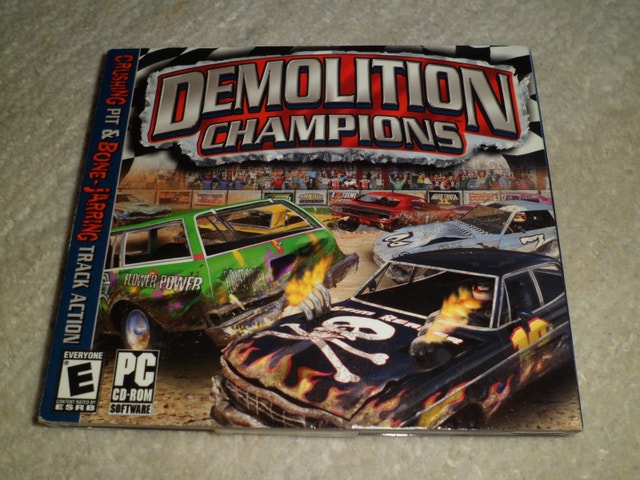 Demolition Champions classic PC CD-ROM Game Windows 98/XP
