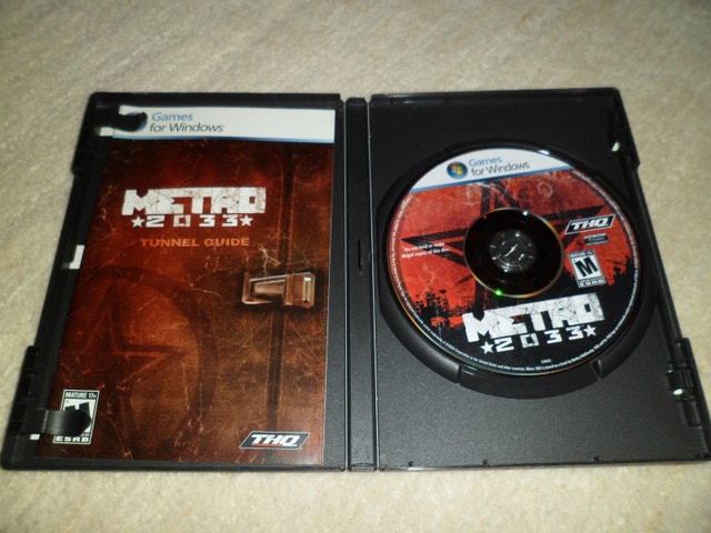 Metro 2033 PC CD Rom Game (Windows 7/Vista/XP) RARE VINTAGE - photo 2