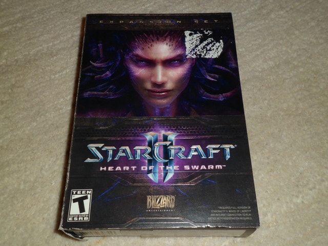 Starcraft II Heart of the Swarm - Windows PC video game