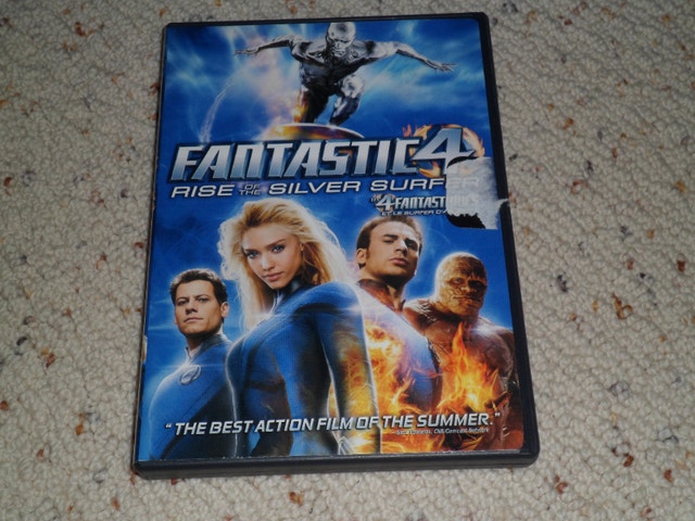 Fantastic 4 Rise of the Silver Surfer dvd movie