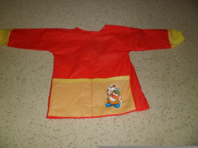Kids plastic Smock / apron with Crayola washable fingerpaint - photo 2