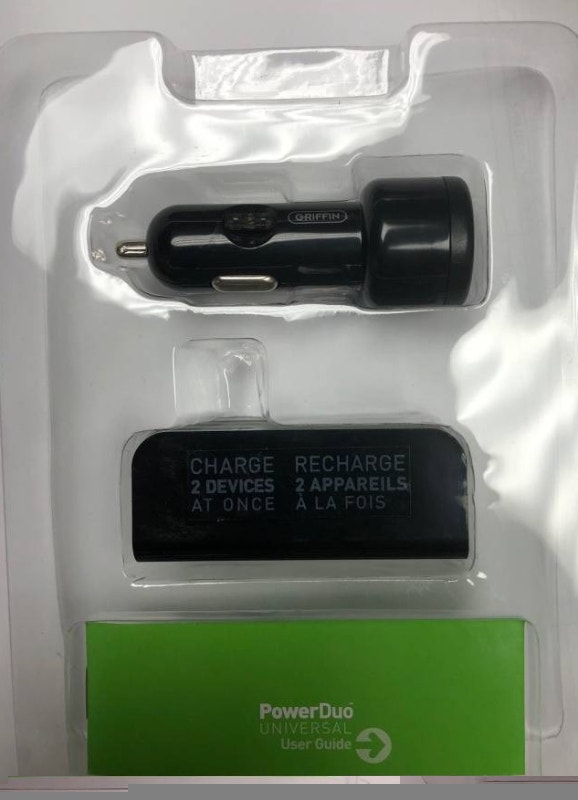 Griffin PowerDuo Universal USB Car Charger & Wall Charger NEW! - photo 4