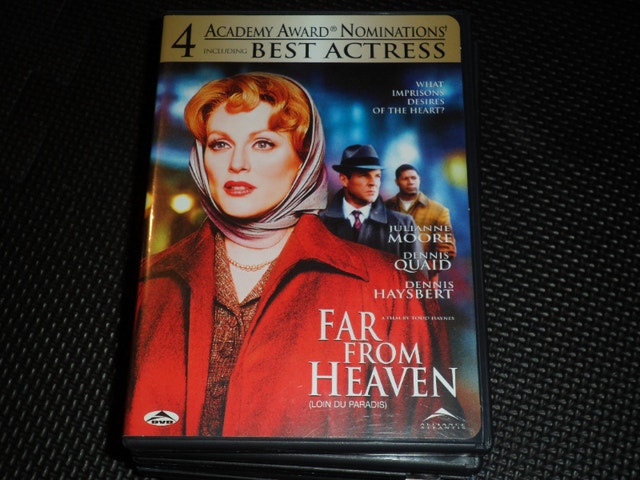 Far from Heaven dvd movie 2002 Julianne Moore Dennis Quaid