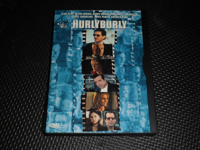 Hurlyburly DVD Movie 2001 Sean Penn Kevin Spacey