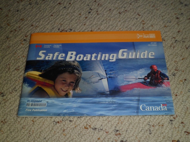 2006 Transport Canada Safe Boating Guide TC-1001664
