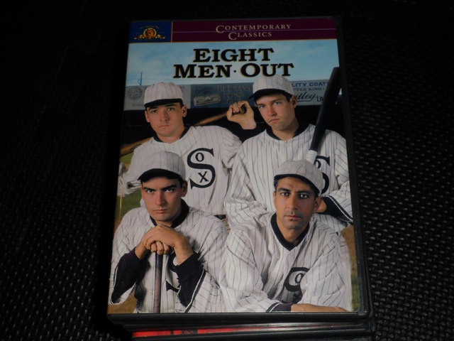 Eight Men Out dvd movie Charlie Sheen John Cusack
