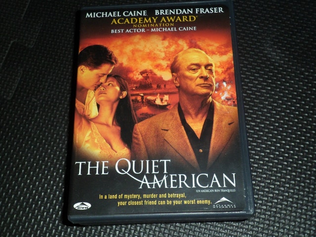 The Quiet American DVD 2003 Michael Caine Brendan Fraser