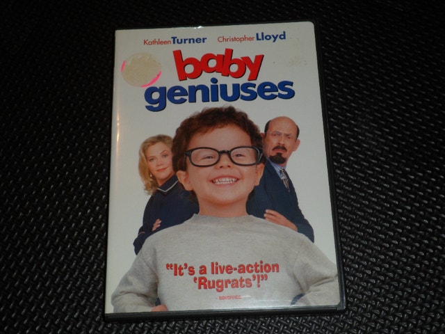 Baby Geniuses dvd movie Kathleen Turner Christopher Lloyd 1999