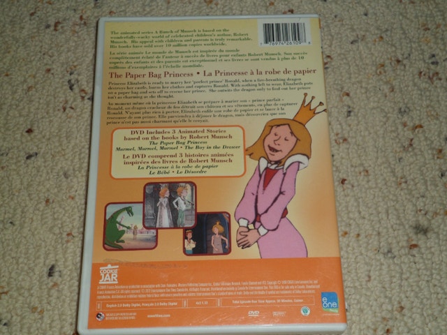 The Paper Bag Princess DVD movie - photo 3