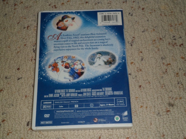 The Raymond Briggs' The Snowman (1982) DVD - photo 3