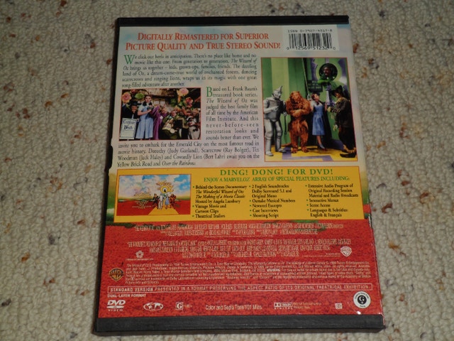 The Wizard of Oz DVD movie - photo 3