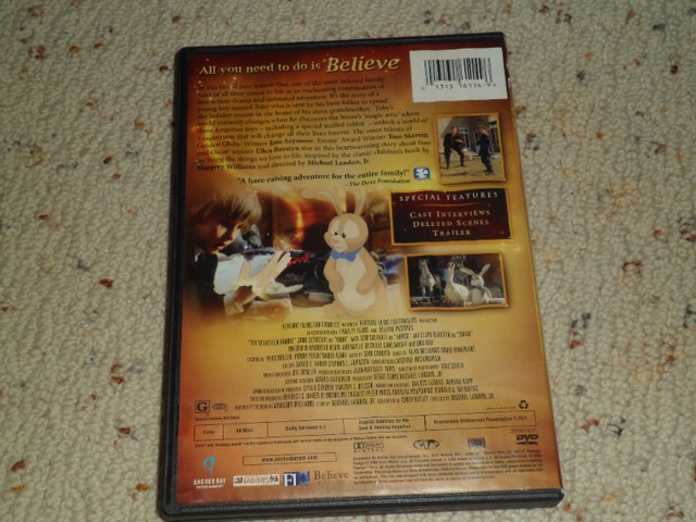 The Velveteen Rabbit All You Need To Do Is Believe DVD MOVIE - photo 3
