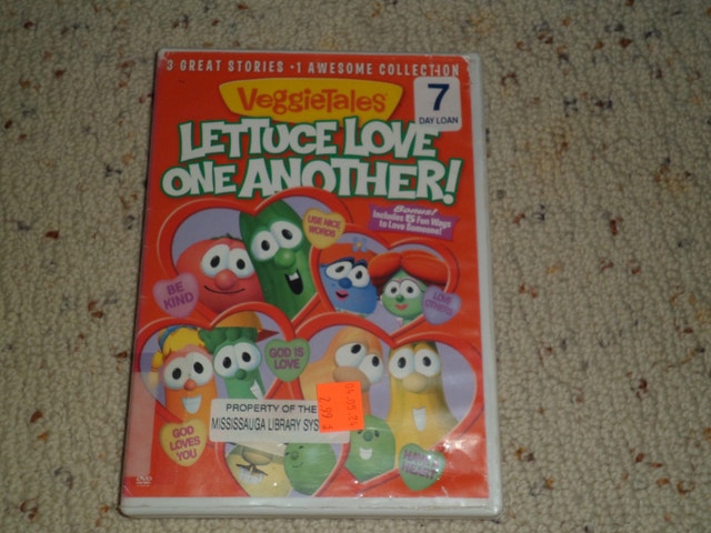VeggieTales - Lettuce Love One Another DVD!