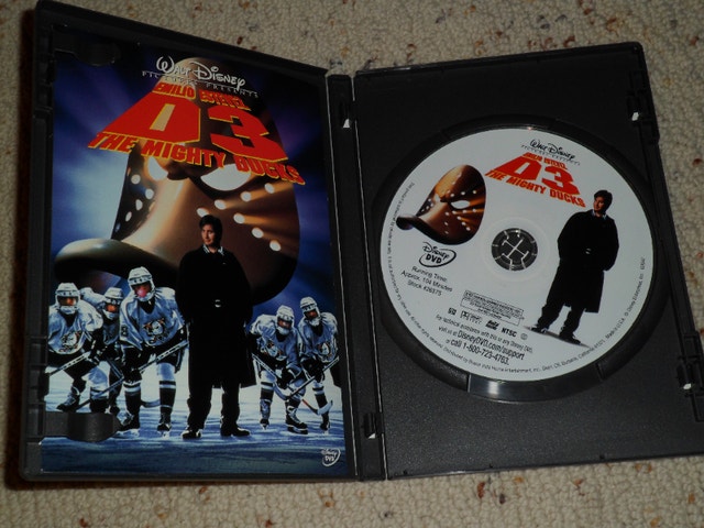 D3 The Mighty Ducks Disney DVD - Emilio Estevez - photo 2