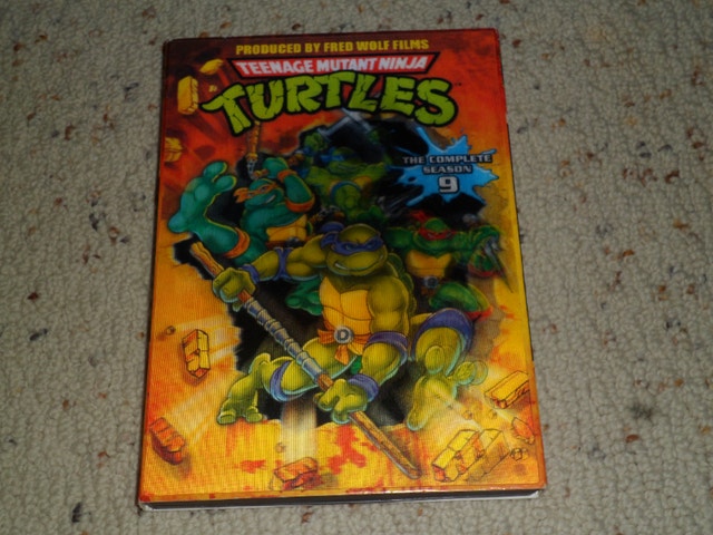 Teenage Mutant Ninja Turtles: Season 9 reflective box case ONLY