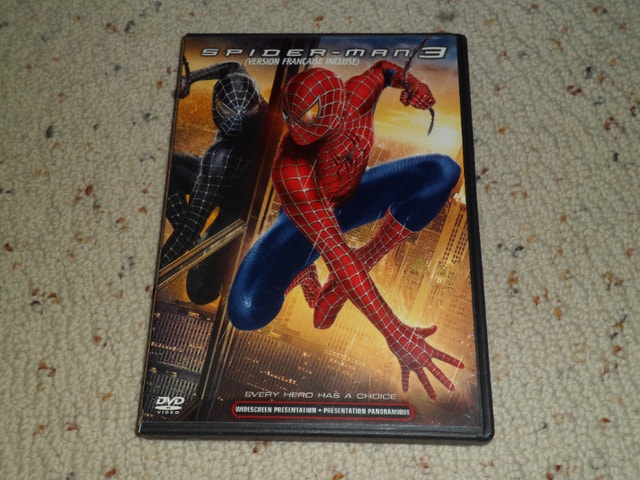 Spider-Man 3 widescreen dvd
