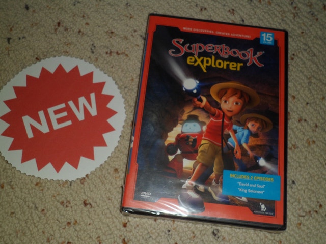 Superbook Explorer Volume 15 DVD NEW SEALED