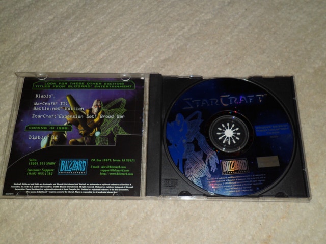 Starcraft Blizzard PC CD-ROM 0353802 PC, 1998 Version 1.05 - photo 2
