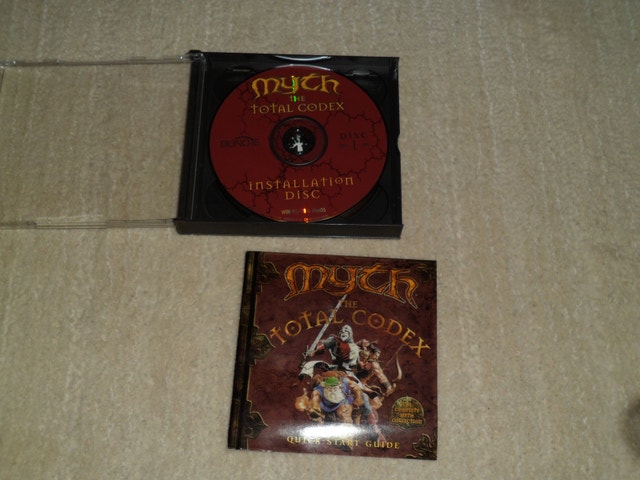 MYTH: THE TOTAL CODEX (3 Disc, 1999, Bungie) WIN 95/98 & MacOS