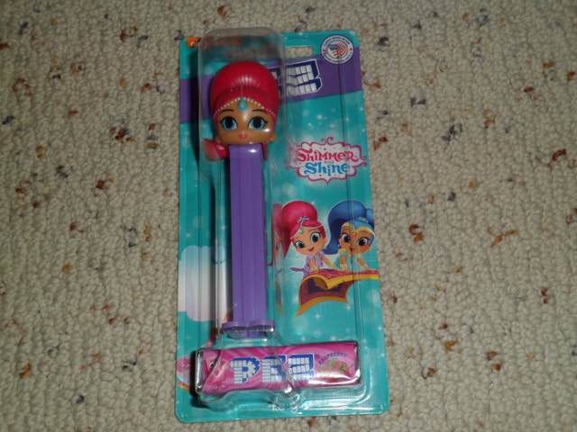 Lot of 2 Nickeloden Shimmer and Shine Pez dispenser & Candy NEW - photo 2