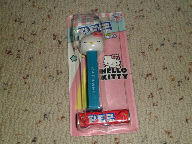 Hello Kitty Namaste PEZ dispenser & Candy NEW
