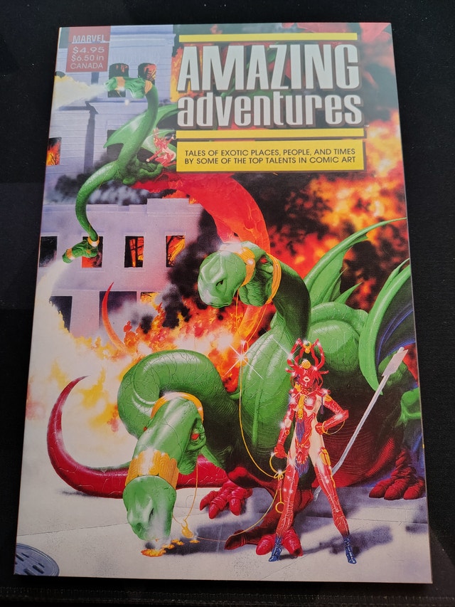 1988 #1 Marvel Amazing Adventures 80 page comic book