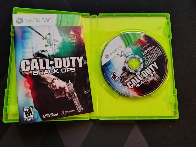 Xbox 360 Call of Duty Black OPS video game - photo 2