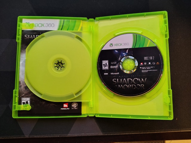Xbox 360 Middle Earth Shadow of Mordor video game - photo 3