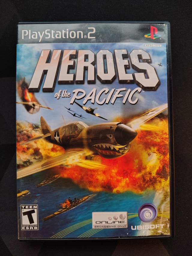 2005 PlayStation 2- Hero’s of the Pacific video game