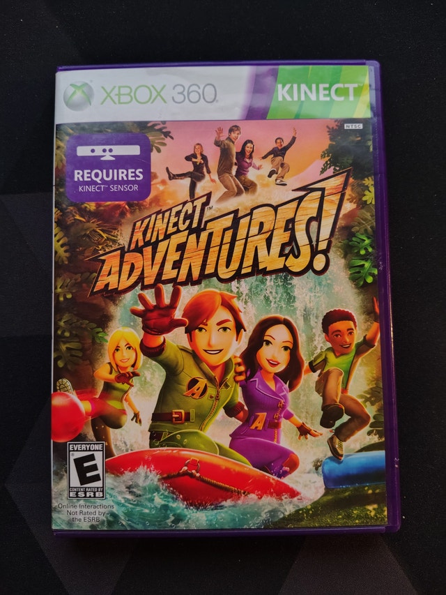 XBOX 360 Kinect Adventures! video game