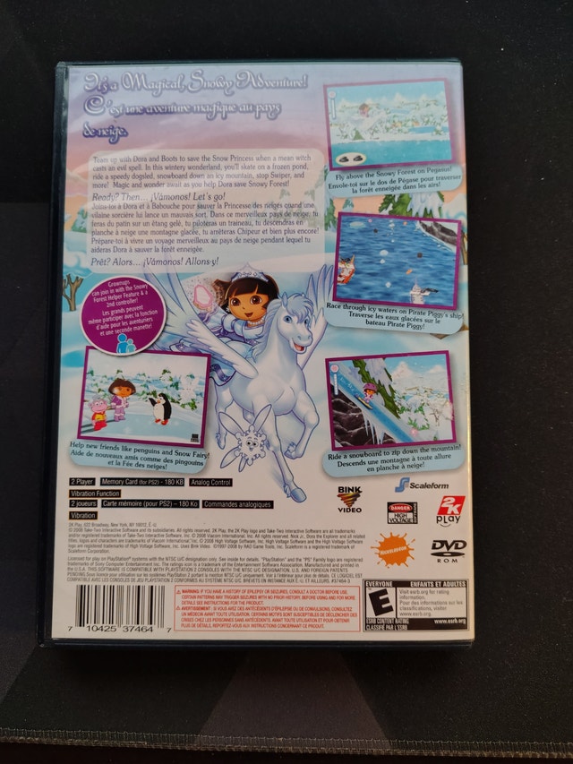 PlayStation 2 Dora Saves the Snow Princess video game - photo 3