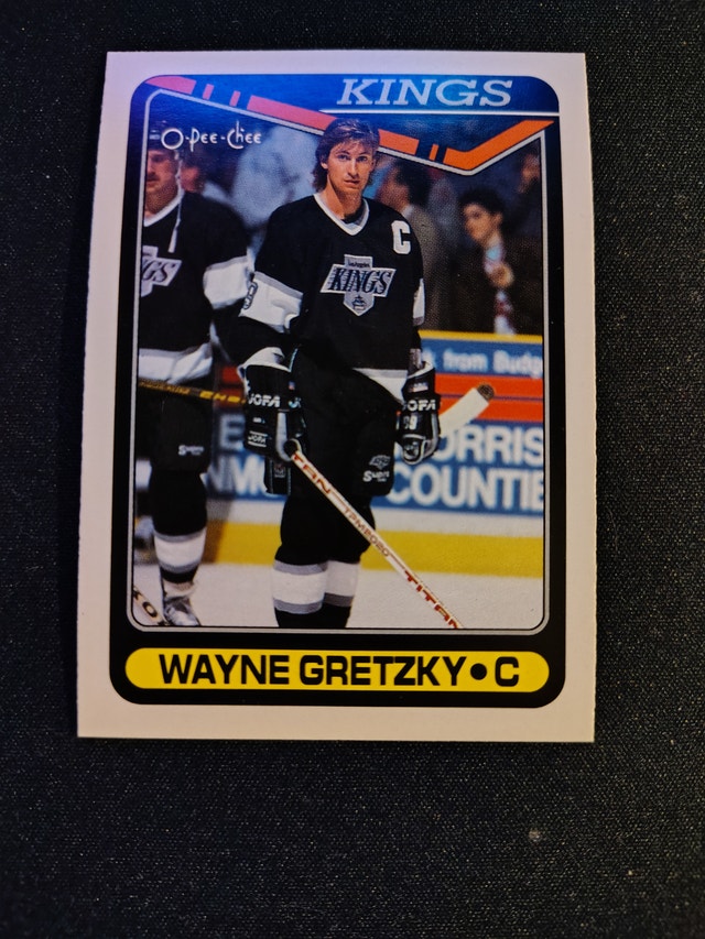 Wayne Gretzky 1990 O-Pee-Chee Error Card